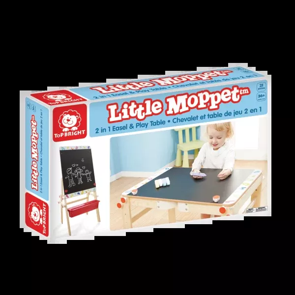 2-in-1 Easel/ Play Table