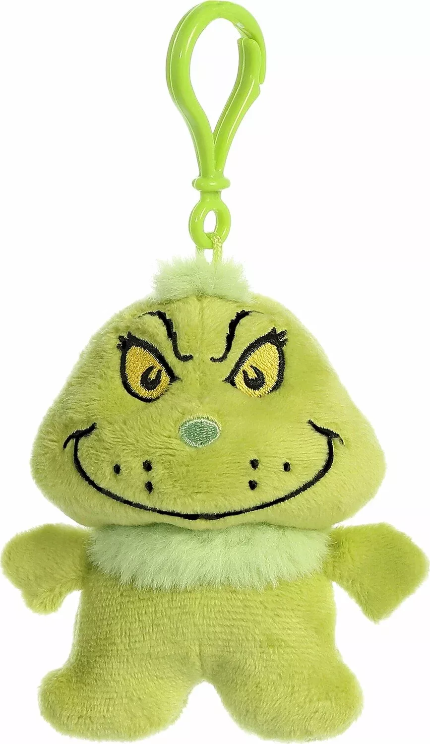 4" Grinch Clip Onin