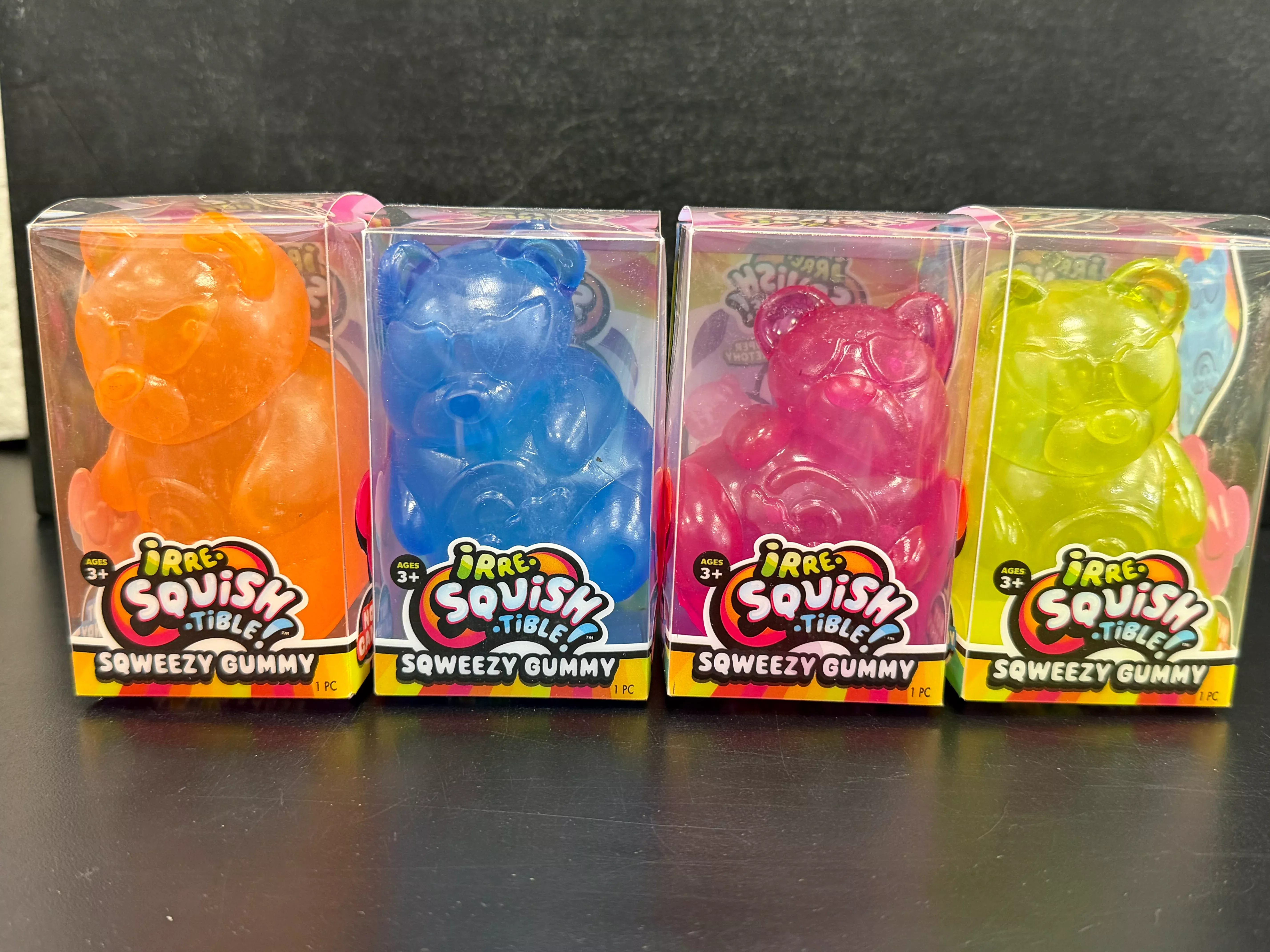 4" Squeezy Gummy Bear