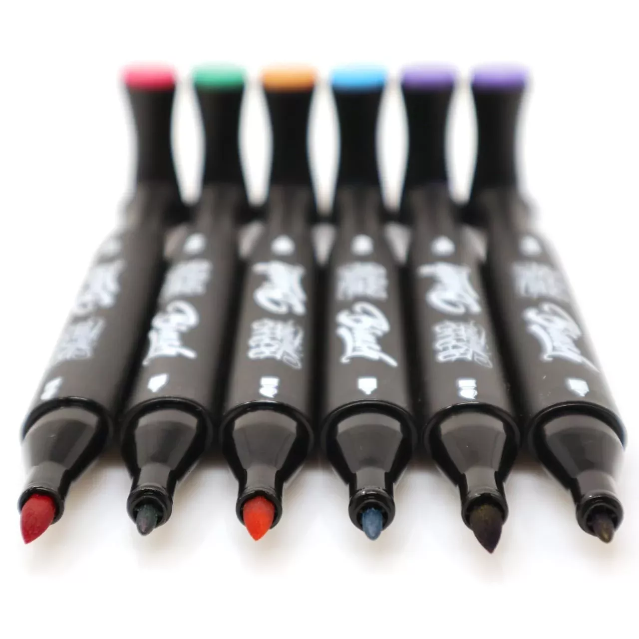 Alpha Markers Skin Marker Set Brush and Bullet Tip