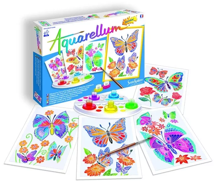 Aquarellum Buterflies & FLowers