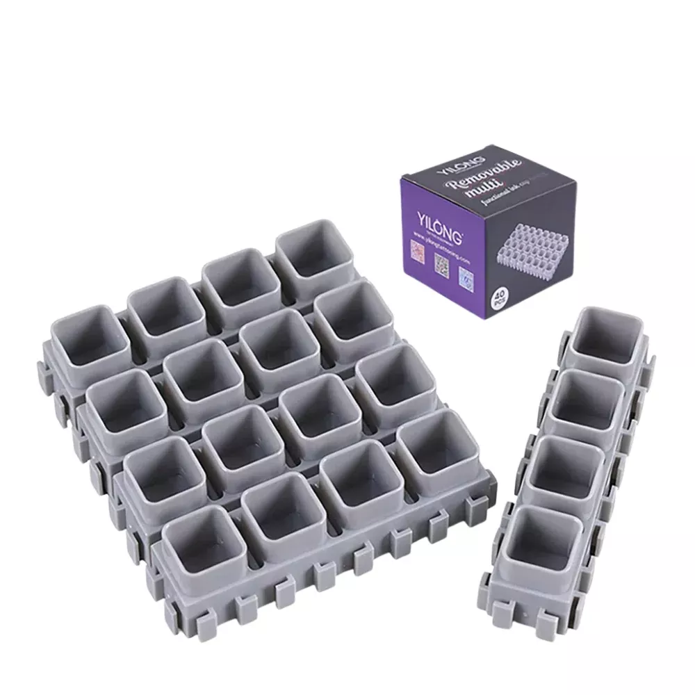 Assembling Tattoo Ink Caps
