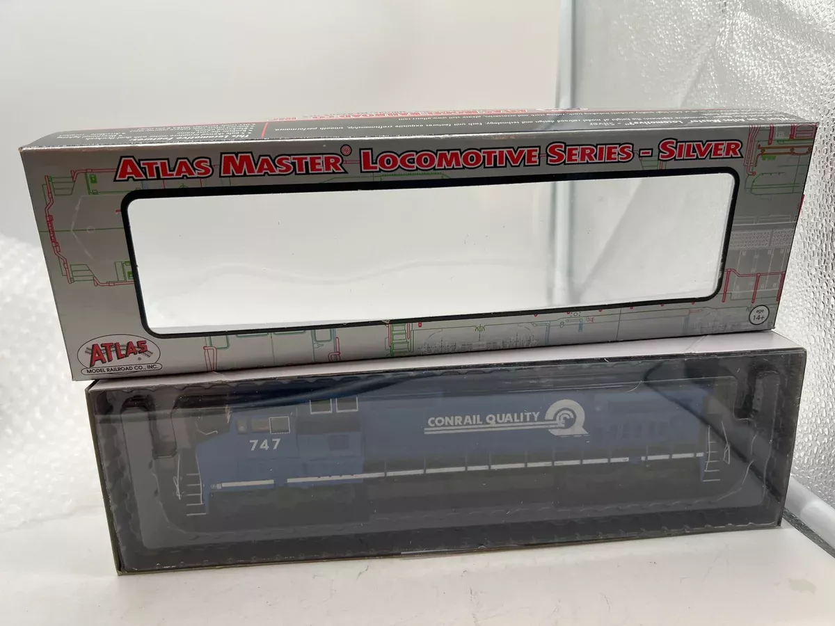 Atlas Master Silver 10003123 ConrailQUALITY GE Dash 8-40CW #747 DCC READY HO scaleNEW