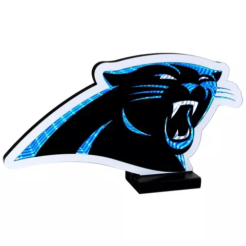 Carolina Panthers LED Infinity Logo Light