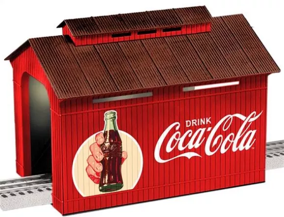 Coca-Cola 12" Covered Bridge