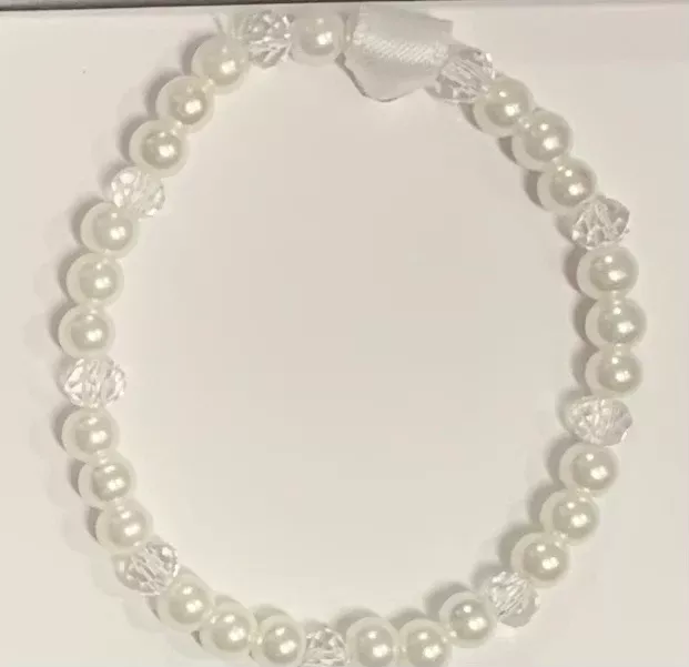Collectables Heirloom Collection Pearl/Crystal Bracelet