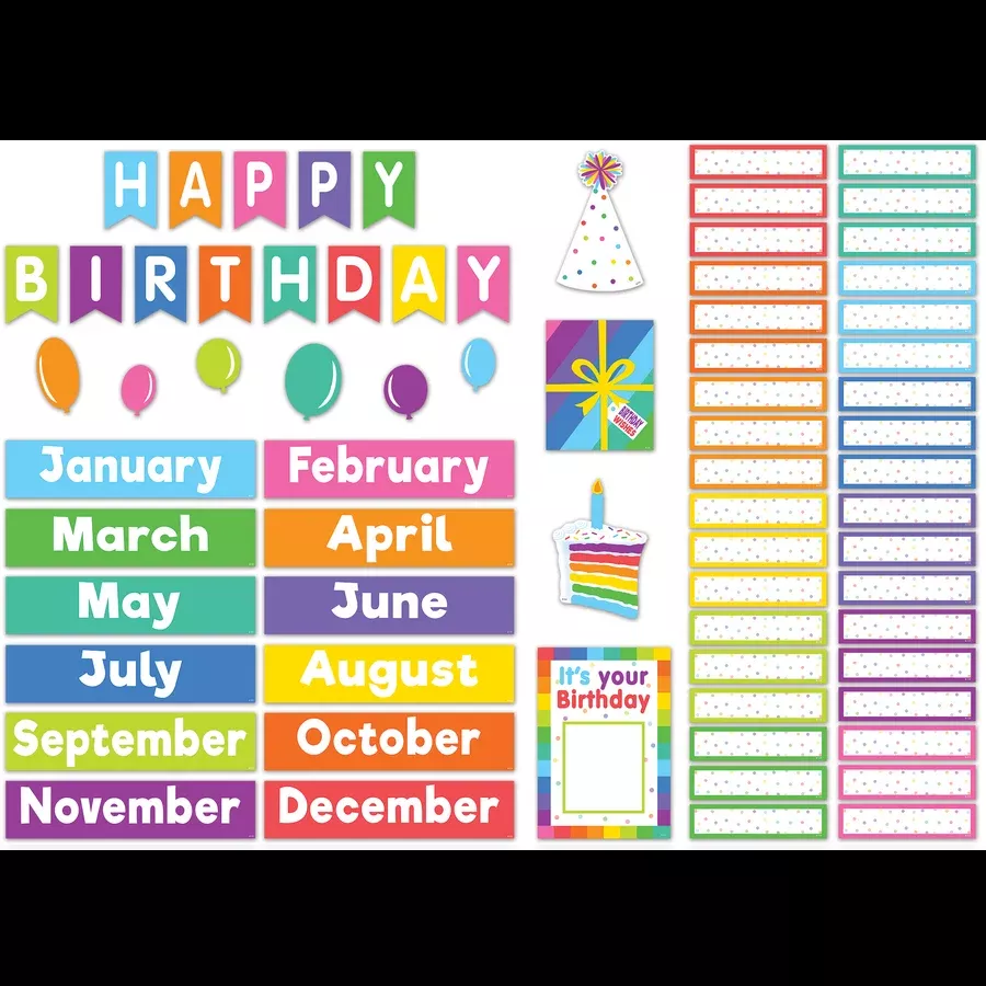 COLORFUL HAPPY BIRTHDAY MINI