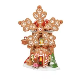 Department 56 6007610 Gingerbread Cookie MillNorth Pole