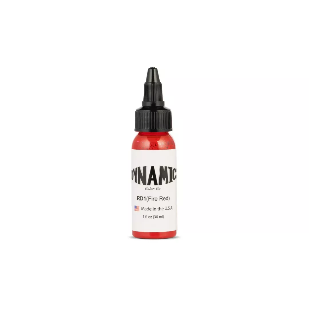 Dynamic Color Tattoo Ink: Fire Red