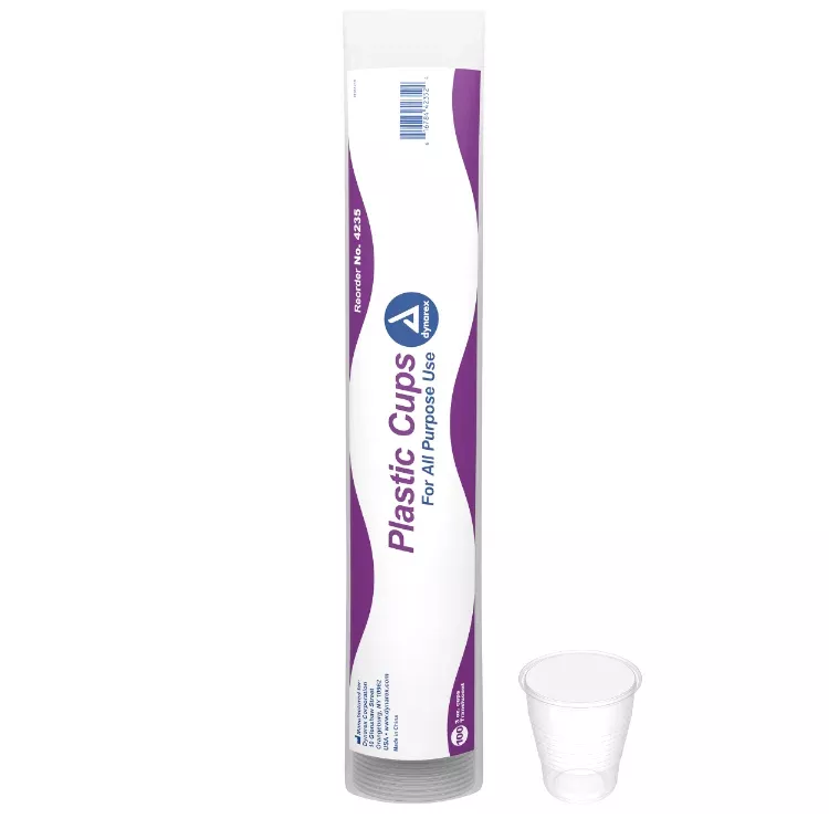 Dynarex Clear Cups 3 oz (100pcs)