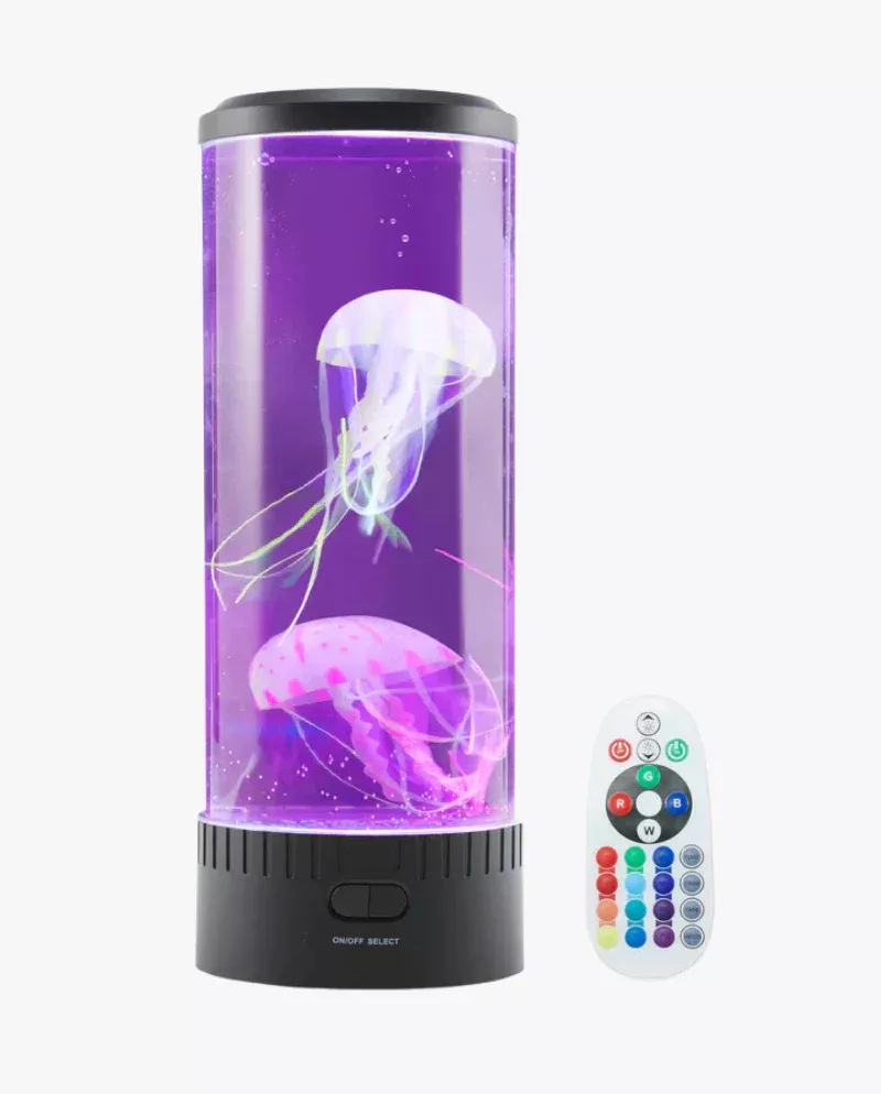 Electric Jellyfish Mood Lamp with LED Lights