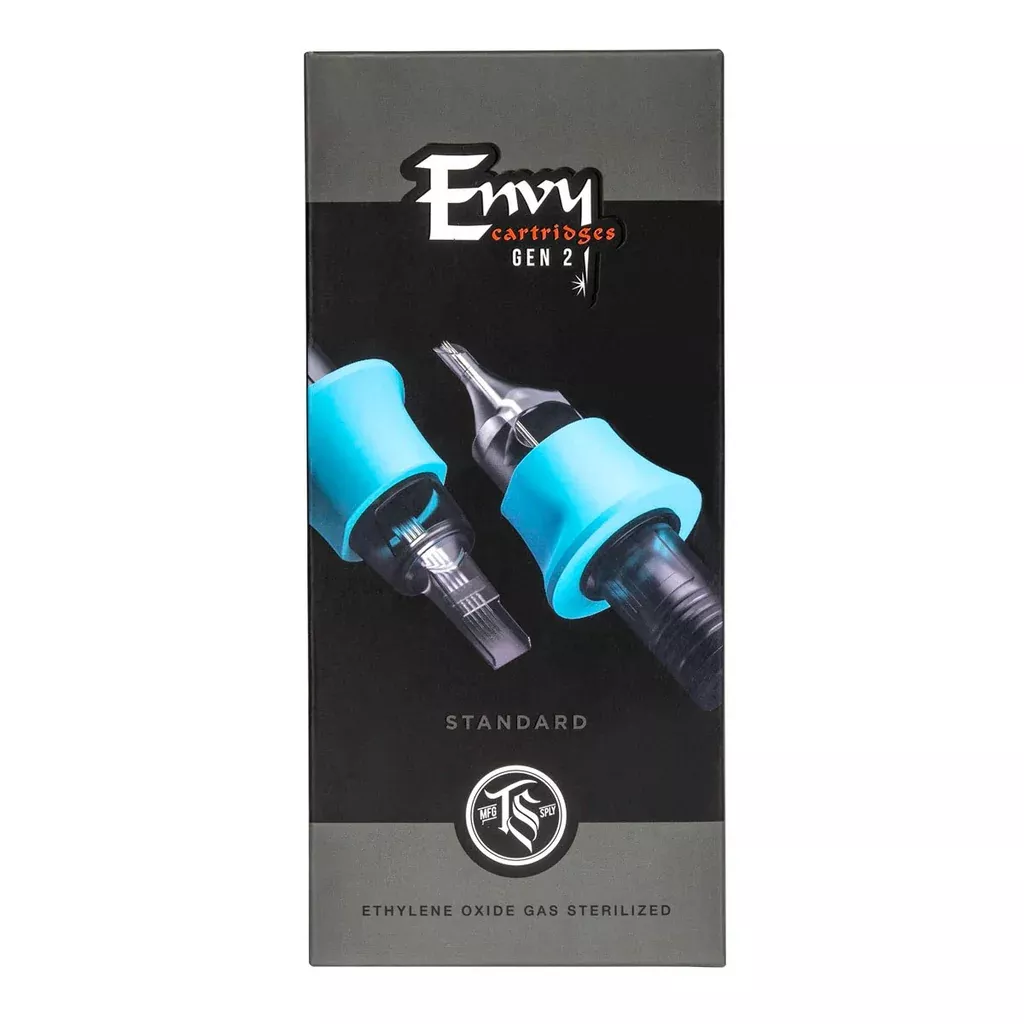 Envy Gen 2 - Standard Curved Magnum Tattoo Cartridges (20pk)