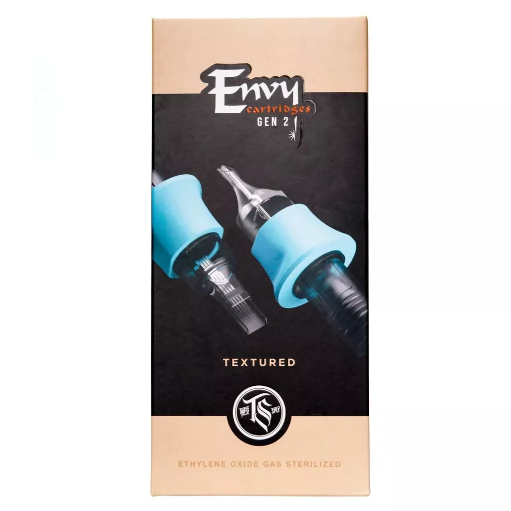 Envy Gen 2 Textured Cartridges Round Shader (10 Pack)