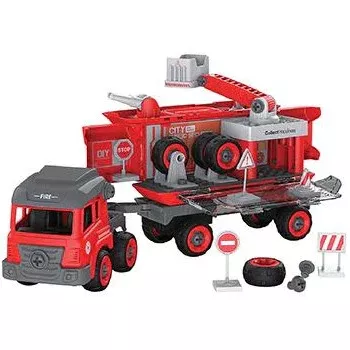 Firefighter Mega Truck Build-It-Yourself Fun