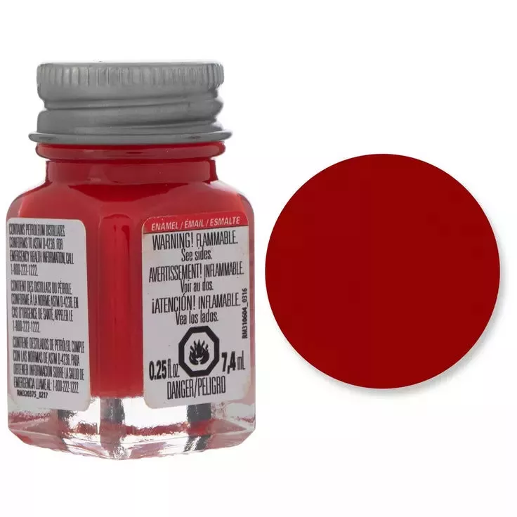 Gloss Red Enamel Paint 0.25oz TES1103TT