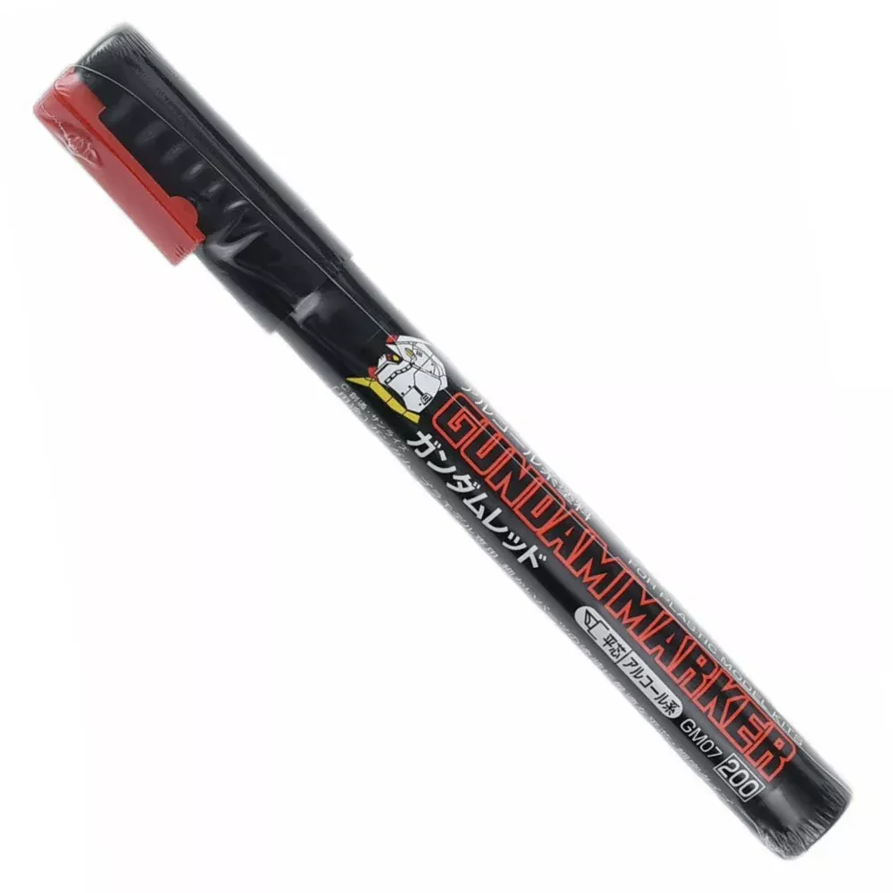 Gundam Marker GM07 Red- Chisel Tip Marker Paint Pen
