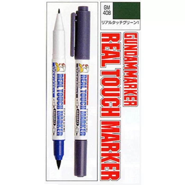 Gundam Marker GM408 Real Touch Green 1