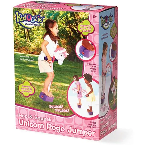 Hop & Squeak Unicorn Pogo Jumper