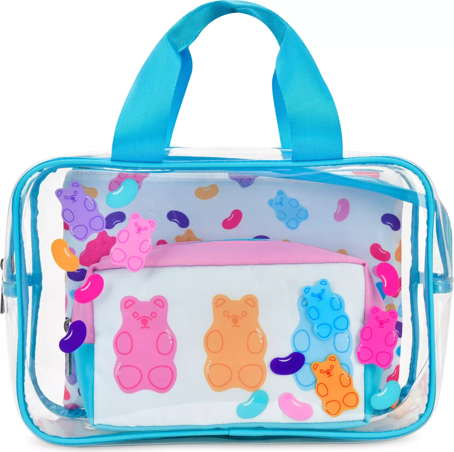 Jelly Bears Cosmetic Trio Bag