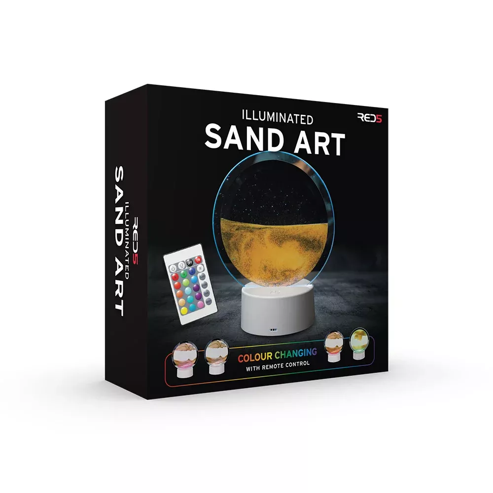 Light Up Color-Changing Sand Art