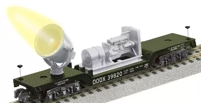 Lionel 2119180 American Flyer DODX Searchlight Car S-Scale