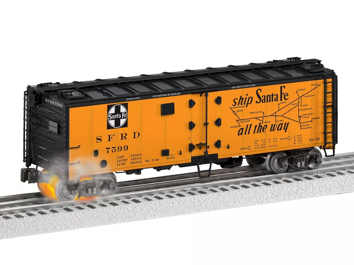 Lionel 2426320 ATSF HOTBOX REEFER O SCALE Limited NEW