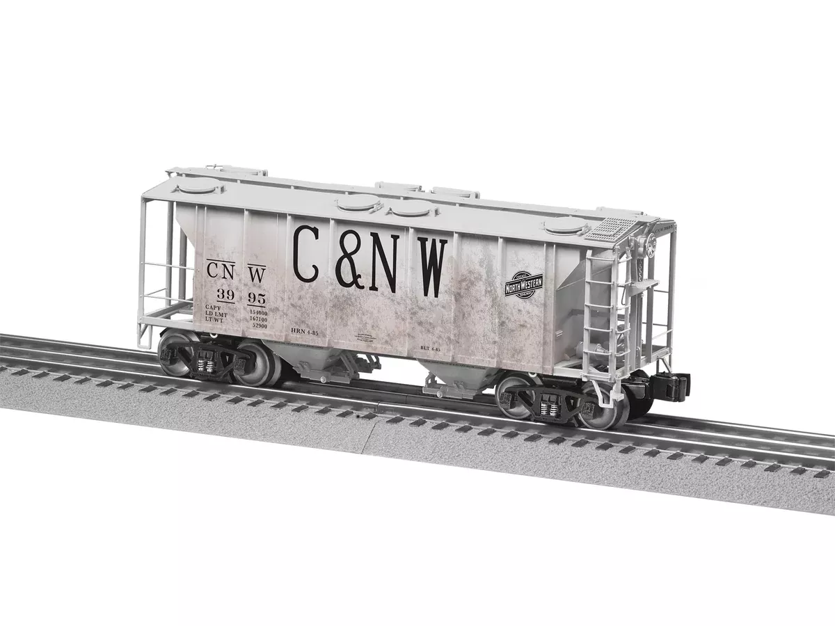 Lionel 2426621 CHICAGO NORTHWESTERN PS-2 WEATHERED COVERED HOPPER #3995 O SCALE Limited NEW