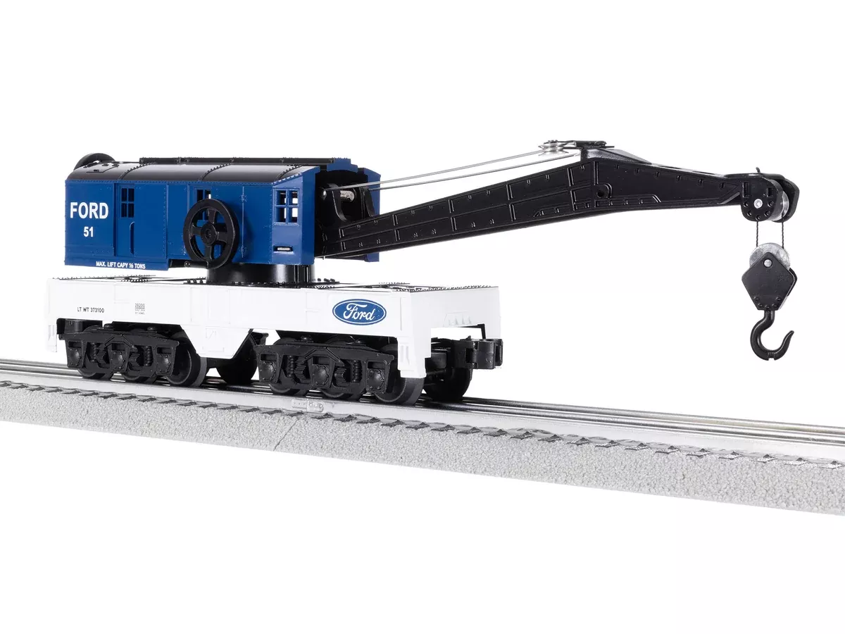Lionel 2428200 FORD CRANE CAR O SCALE LIMITED NEW