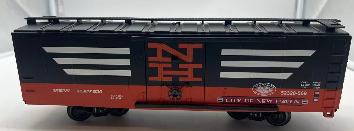 Lionel 52328-569 Chicagoland Lionel Railroad Club City of New Haven Special Passenger Baggage Car/ ReeferLimited O SCALE NEW