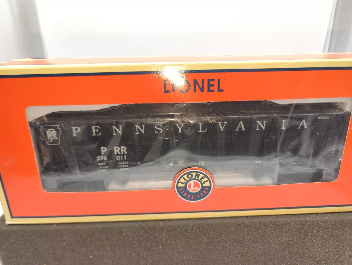Lionel 6-29787 PENNSYLVANIA SCALE 3-BAY OPEN HOPPER #276011 O SCALE NEW