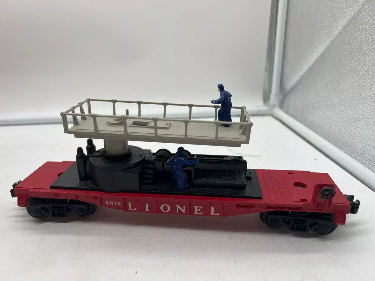 Lionel 6-29845 5812 track maintenance car post war celebration O SCALE Used Excellent