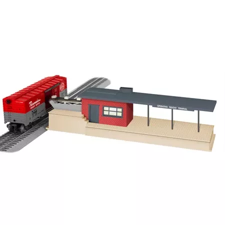 Lionel #637975 O Scale Pacific Fruit Express Operating Freight Terminal with Lights