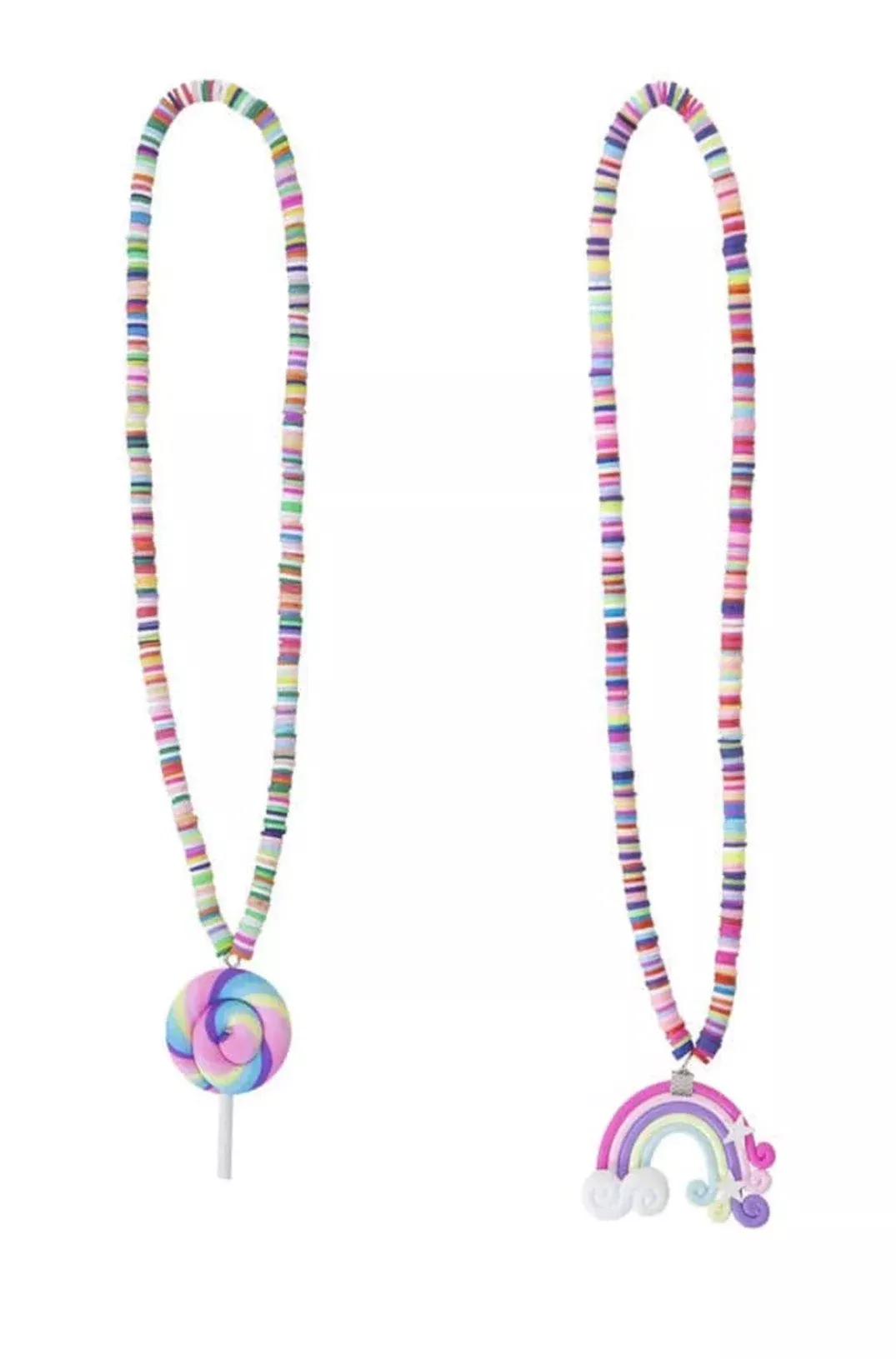 Lollipop/Rainbow Assorted Necklaces