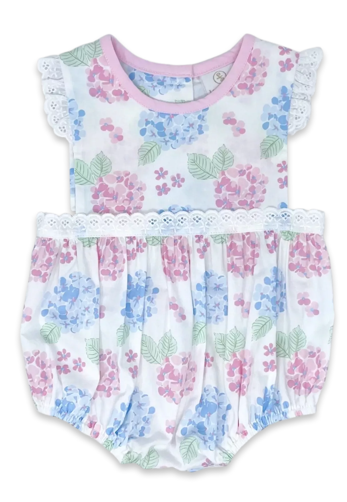 Lullaby Set Highlands Hydrangea Pinafore Bubble