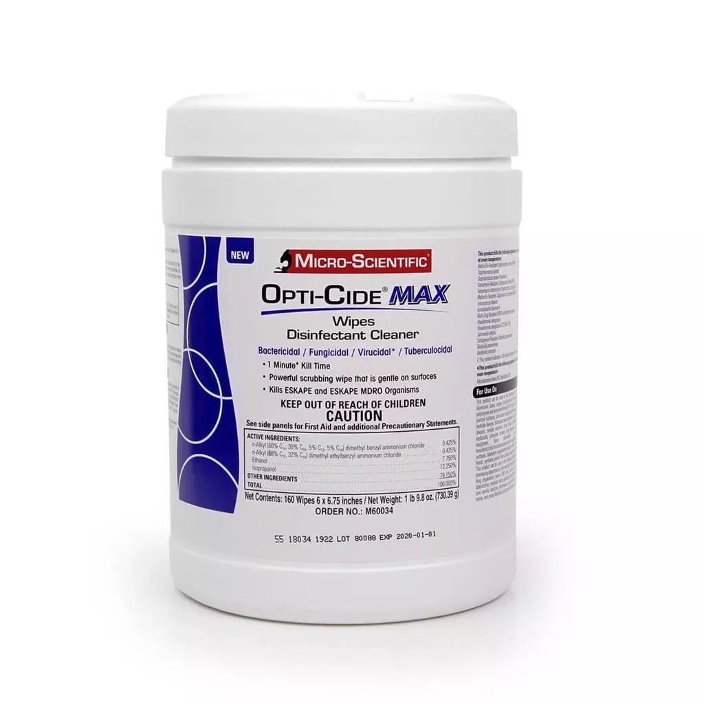 Opti-Cide Max Disinfectant Surface Wipes