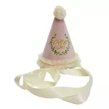 Over the Moon Gift - Velveteen First Birthday Hat