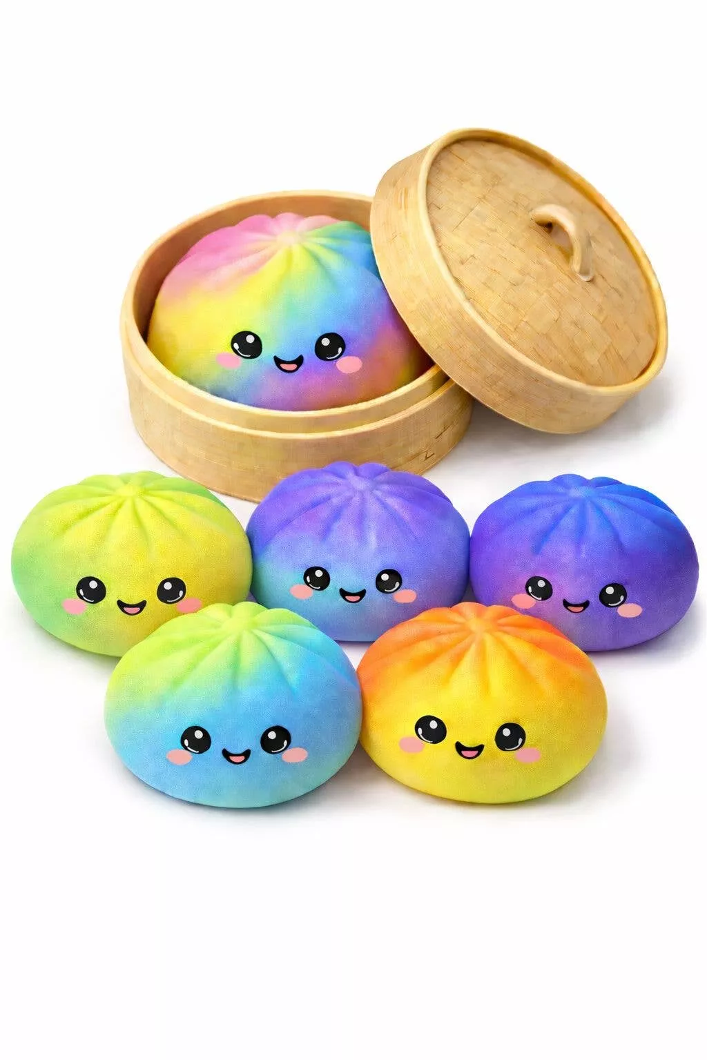 *PREORDER*4" Mystery Squishy Dumpling - Tie Dye