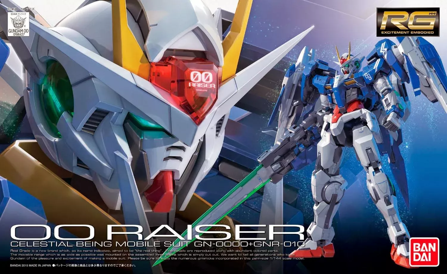 Real Grade 1/144 - RG-18 - GN-0000+GNR-010 OO Raiser