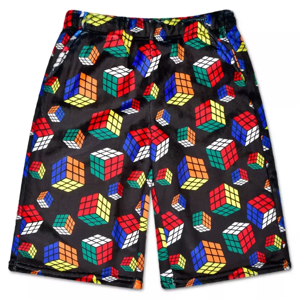 Rubikfts Cube Fleece Shorts