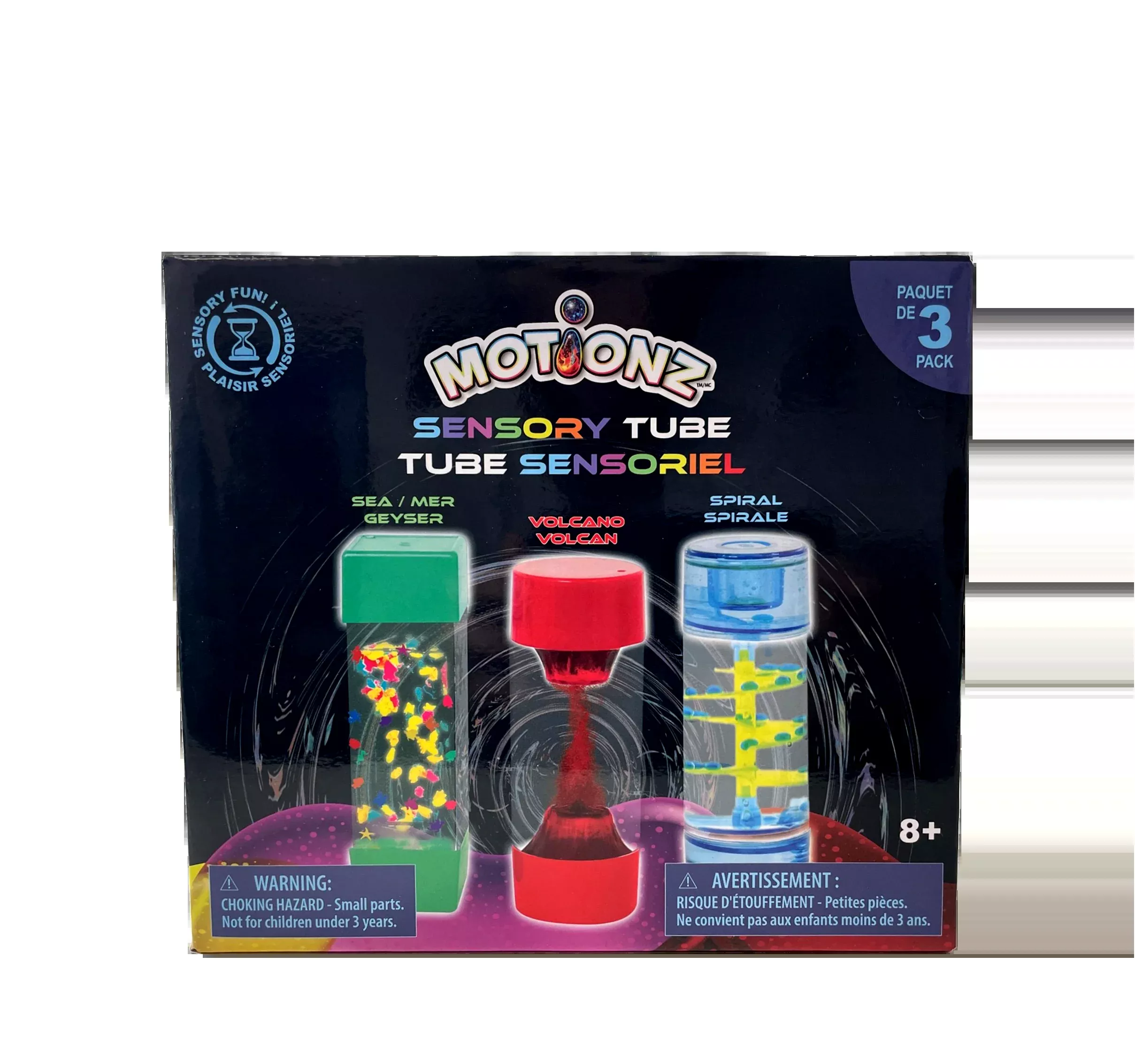 Sensory Tube 3Pk Set