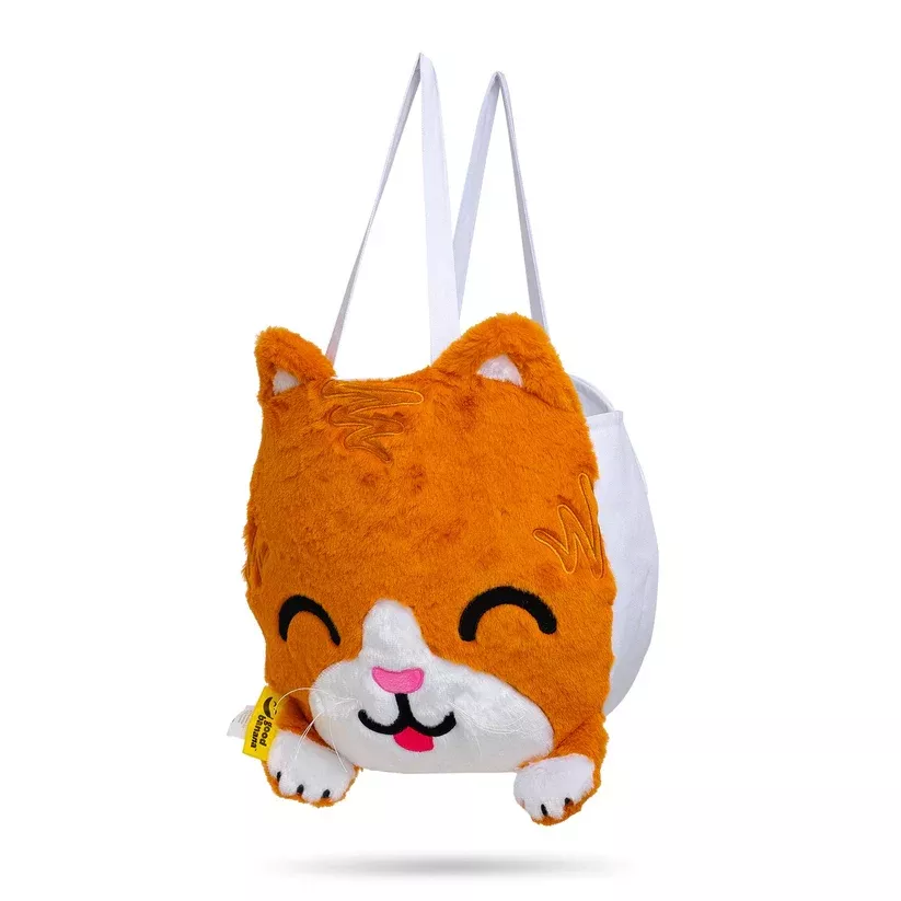 Shaggy Baggie Tote Bag - Cat