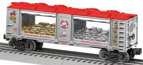 "Silver & Gold" Christmas Mint Car