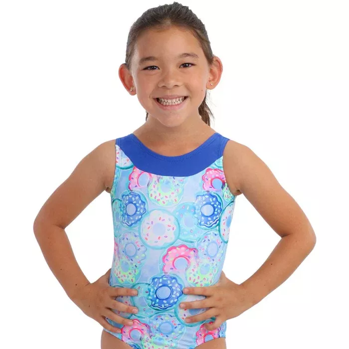 Snowflake Gymnastics Leotard - Sprinkles