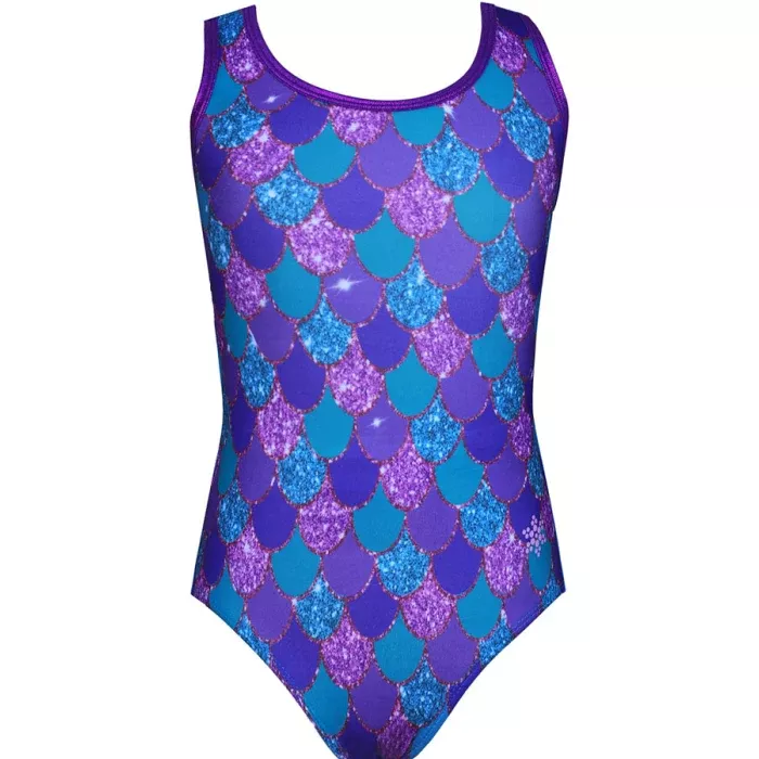 Snowflake Gymnastics Leotard - Under the Sea