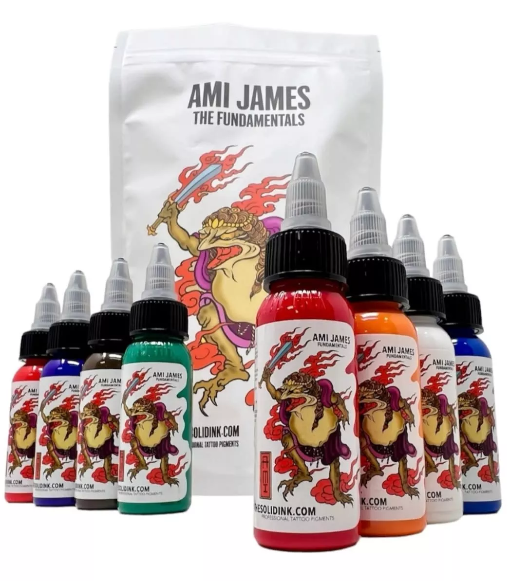 Solid Ink Ami James The Fundamentals 8 pc 1 oz Set