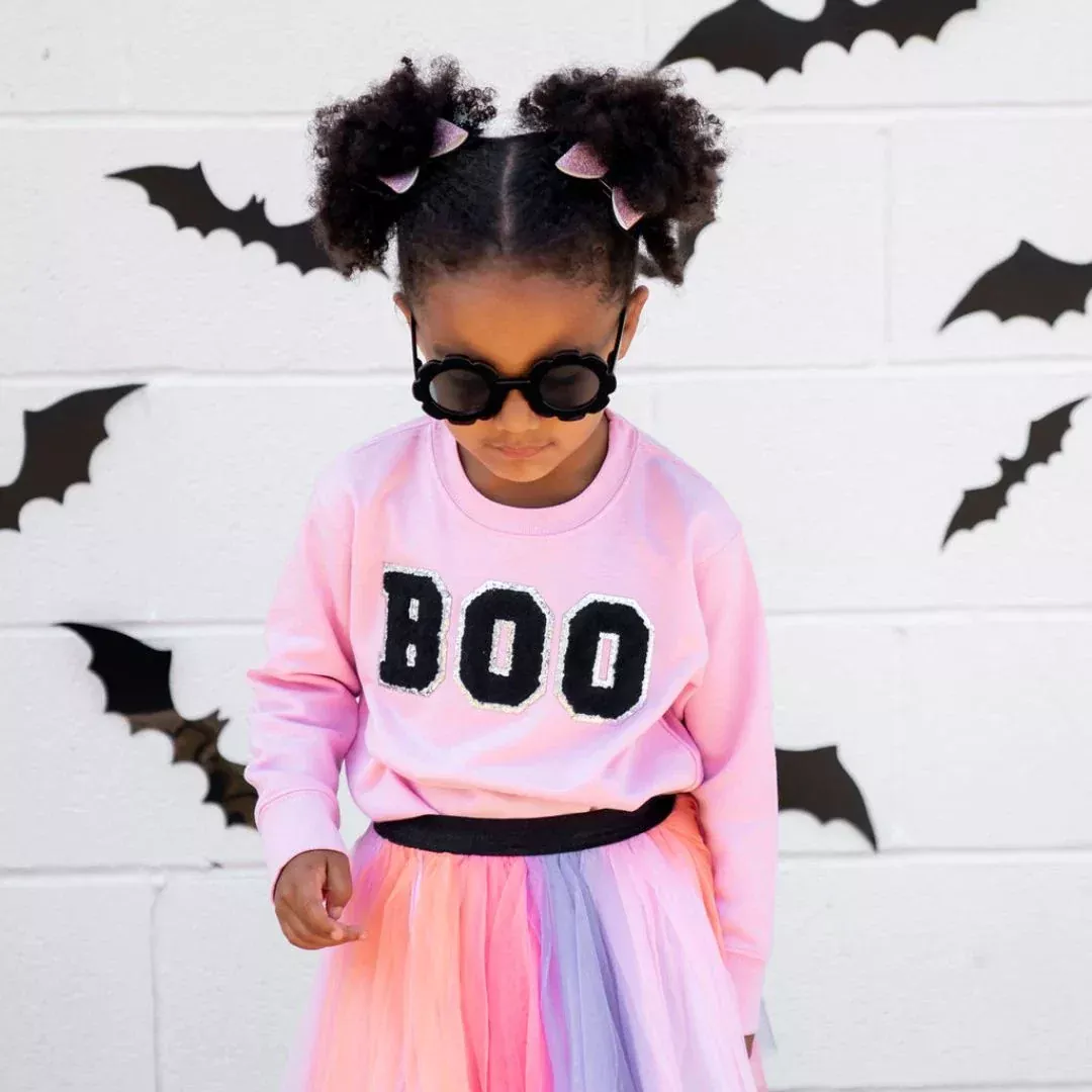 Sweet Wink Pink L/S BOO Sweatshirt