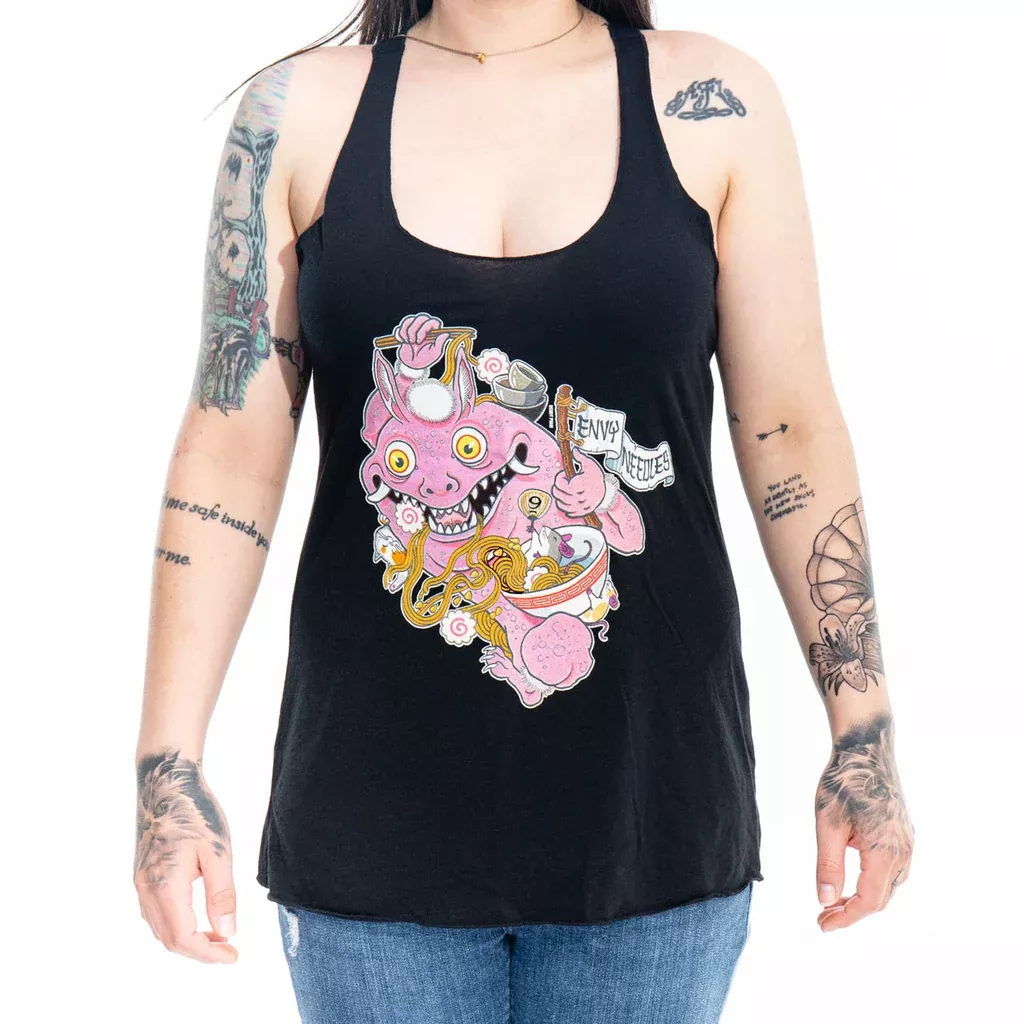 TATSoul Ladies Mock Tank - Noodle
