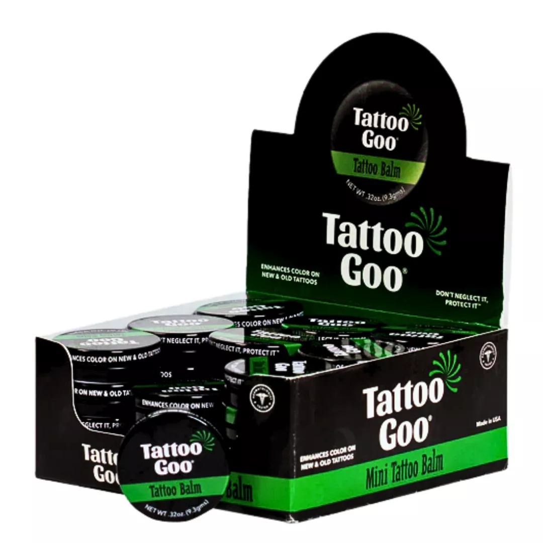 Tattoo Goo 0.33 oz Tins – 36pcs Case