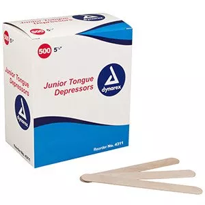 Tongue Depressors 6" Non-sterile 500/box single