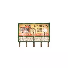 Woodland Scenics JP5792 Dueces Parts Billboard HO Scale